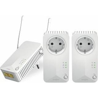 Strong Powerline 600 Triple - v2 - powerline adapter kit - Wi-Fi - wall-pluggable Homeplug / PowerLine