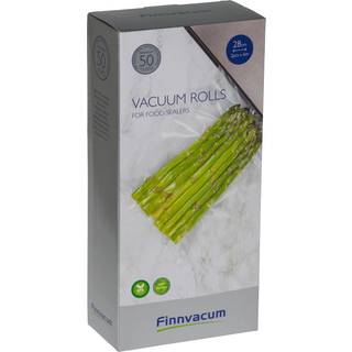 Rillede vakuumruller, 2 stk. ruller - Finnvacum - 280mm x 6 meter
