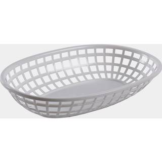 Brødkurv Nordiska Plast, hvid, 236 x 150 x 43 mm
