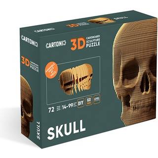 Cartonic 3D Puzzle SKULL - Puslespil
