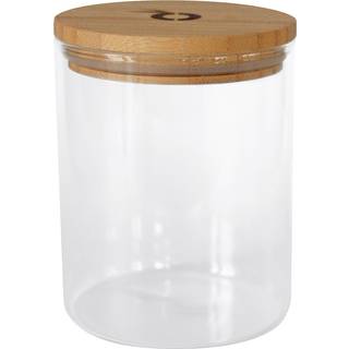 Pandoo - Opbevarings Glas med Bambuslåg 800 ml