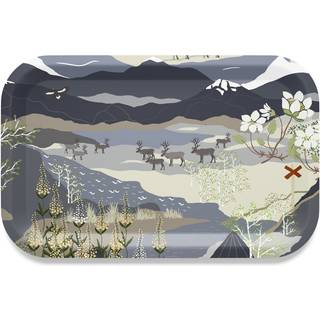 Arvidssons Textil Fjällvandring bakke 21x33 cm Blå