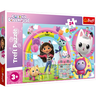 Trefl Gabby's Dollhouse Maxi Puslespil 24 Brikker