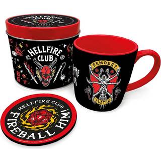 STRANGER THINGS - Hellfire Club - Mug & coaster in metal tin