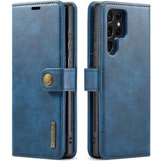 DG.Ming Samsung Galaxy S23 Ultra 5G Læderpung med Aftageligt Cover - Blå