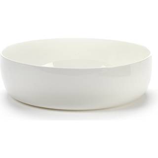 Serax Base serveringsskål med lav kant hvid 20 cm