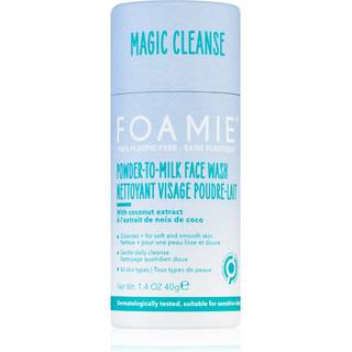 Foamie Powder-To-Milk Face Wash Gennemsigtig pudder For perfekt hudrens 40 g - 40 g