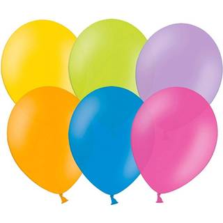 50 stk. Latexballoner mix farver 10" – Luksus kvalitet til fest og dekoration