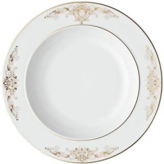 Versace Medusa Gala Dyb Tallerken 22 Cm - Dybe tallerkner Porcelæn Hvid - 19325-403635-10322