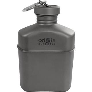 Origin Outdoors Titan Feldflasche Drikkeflaske størrelse 1 l farve grå