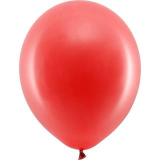 100 stk. Latexballoner rød 12" - Perfekt til fest & helium brug