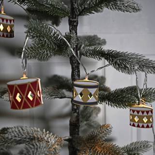 DGA Lyskæde Med Trommer  200cm Med 10 Led - 47001538 ✓ På lager - klar til levering og afhentning