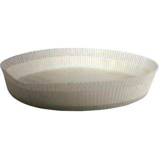 Bageform højde:2cm Diameter:Ø7cm pergament hvid