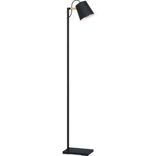 EGLO LACEY gulvlampe, sort/brun