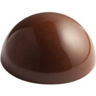 Professionel chokoladeform i polycarbonat - Halvkugle Ø5,5 cm 6 stk