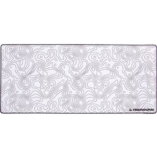 Higround SNOWSTONE Gaming Musemåtte - Typograph Series - XL