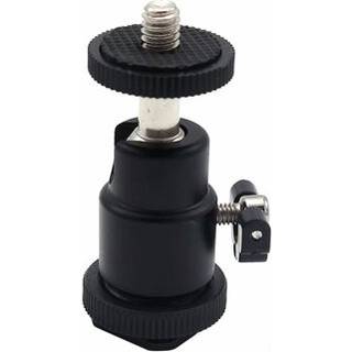 Caruba CBH-1S Mini kuglehoved 1/4"+ Hot shoe mount