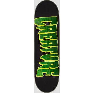 Creature Skateboard Logo Outline Stumps Black 9.0