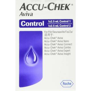 Accu-Chek Aviva Kontrolvæske - 2x2,5 ml