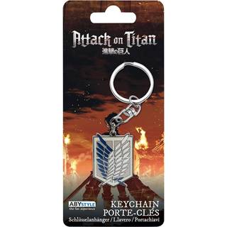 ATTACK ON TITAN - Metal Keychain - Survey Corps