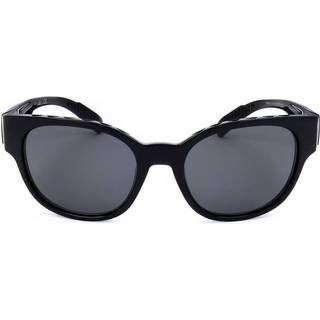 Adidas Sport Unisex SP0009 01D Solbriller Plast Sort klar Grå Pantos Polariseret