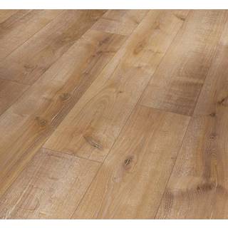 Parador Laminat Basic 400M4V Eg Monterey let hvidtet planke silkemat struktur 4-sidet V-fuge Gulv