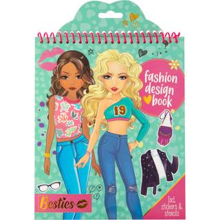 Besties modedesigner aktivitetsbog - Selskabsoutfit