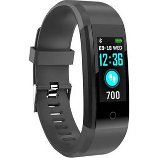 SBS Vital Fit Fitness Tracker m. Søvntracker & Skridttæller - IP67 - Sort