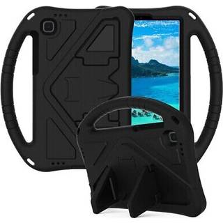 Samsung Galaxy Tab A7 Lite Stødsikkert Transportabelt Cover til Børn - Sort