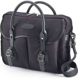Billingham Thomas briefcase / laptop bag Black Fibrenyte/Tan