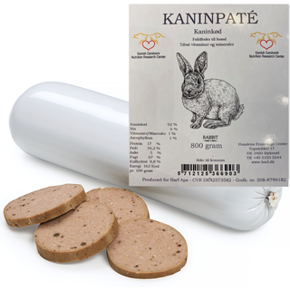 Paté pølse kanin 800 g