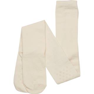 Minymo Baby Strømpebukser m. non-slip - Offwhite - 80/86