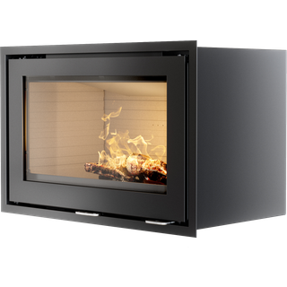 RAIS 500-1 Pejseindsats m. Glaslåge