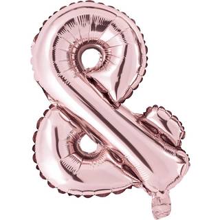 Folienballon Zeichen & 36cm - Rosa