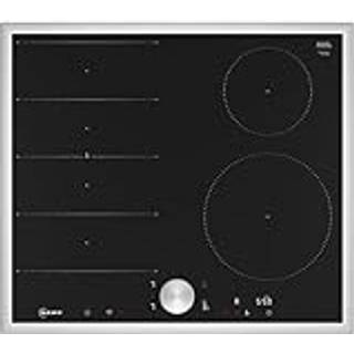 Neff T66STE4L0 kogeplade Sort, Rustfrit stål Indbygget 60 cm Zone induktionskogeplade 4 zone(s)