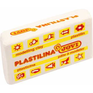 Jovi - Genanvendelig ikke -tørrende modellering af ler 30 hvide plasticine stænger 1,75 oz Hver i alt 3,3 lb perfekt til kunst- og håndværksproje