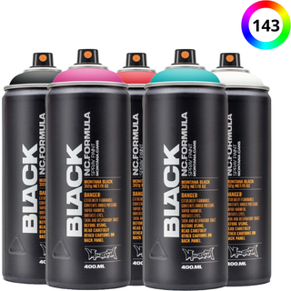 Montana BLACK Spraymaling, 400ml. Lollipop