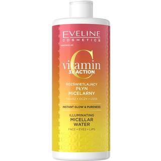Eveline Cosmetics Vitamin C 3x Action Miscellar vand Til udstråling og fugtighed 500 ml - 500 ml