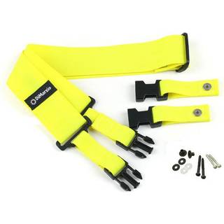 DiMarzio DD2200 Cliplock strap - Neon yellow