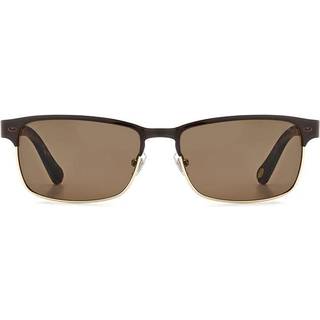 Fossil FOS 3000/P/S Polarized 09Q/SP 57 Solbriller Mænd Brun - Brown Gold - 57mm