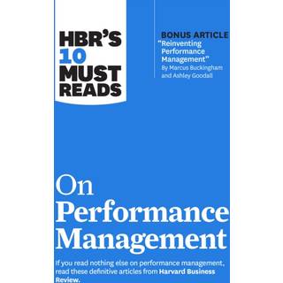 HBR's 10 Must Reads on Performance Management