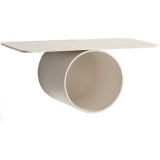 Raawii Pipeline Solo Hylde Pearl White - Væghylder & Vægskabe Aluminium Perlehvid - R1062PW