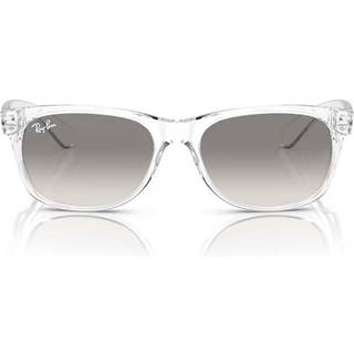 Ray - Ban Unisex RB2132 NEW WAYFARER 632532 Solbriller Nylon Transparent Grå Firkantet Normal Skygge