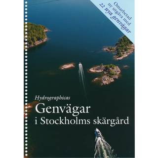 Bog Hydrographica Hydrographicas Genveje i Stockholms skærgård, A4 ringbundet