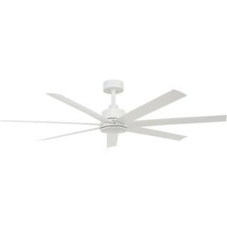 Beacon loftventilator med lys Atlanta hvid 142 cm støjsvag