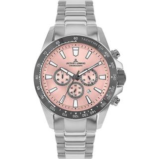 Jacques Lemans 1-2140L Liverpool Chronograph Herrenuhr 48mm 10ATM