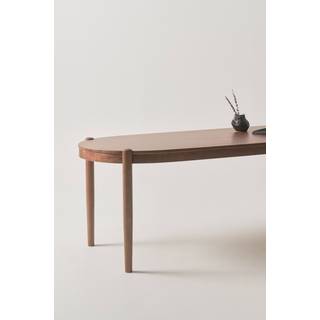 NATTAVAARA ovalt spisebord 90x240 cm - Brun