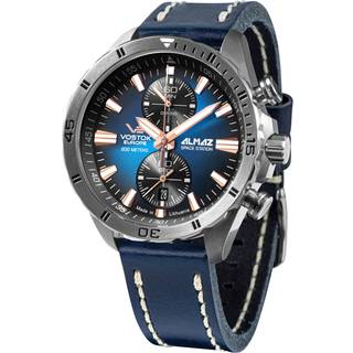 Vostok Europe 6S11-320A675 Herrenuhr Chronograph Almaz Blau