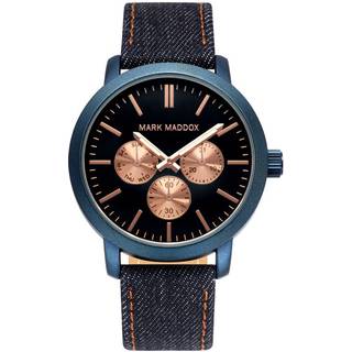 Mark Maddox HC3025-37 Classic Læder Ø42 mm