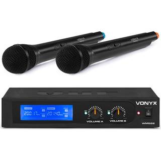 WM522 VHF 2 channel Microphone Set with 2 handhelds "B-STOCK" TILBUD NU